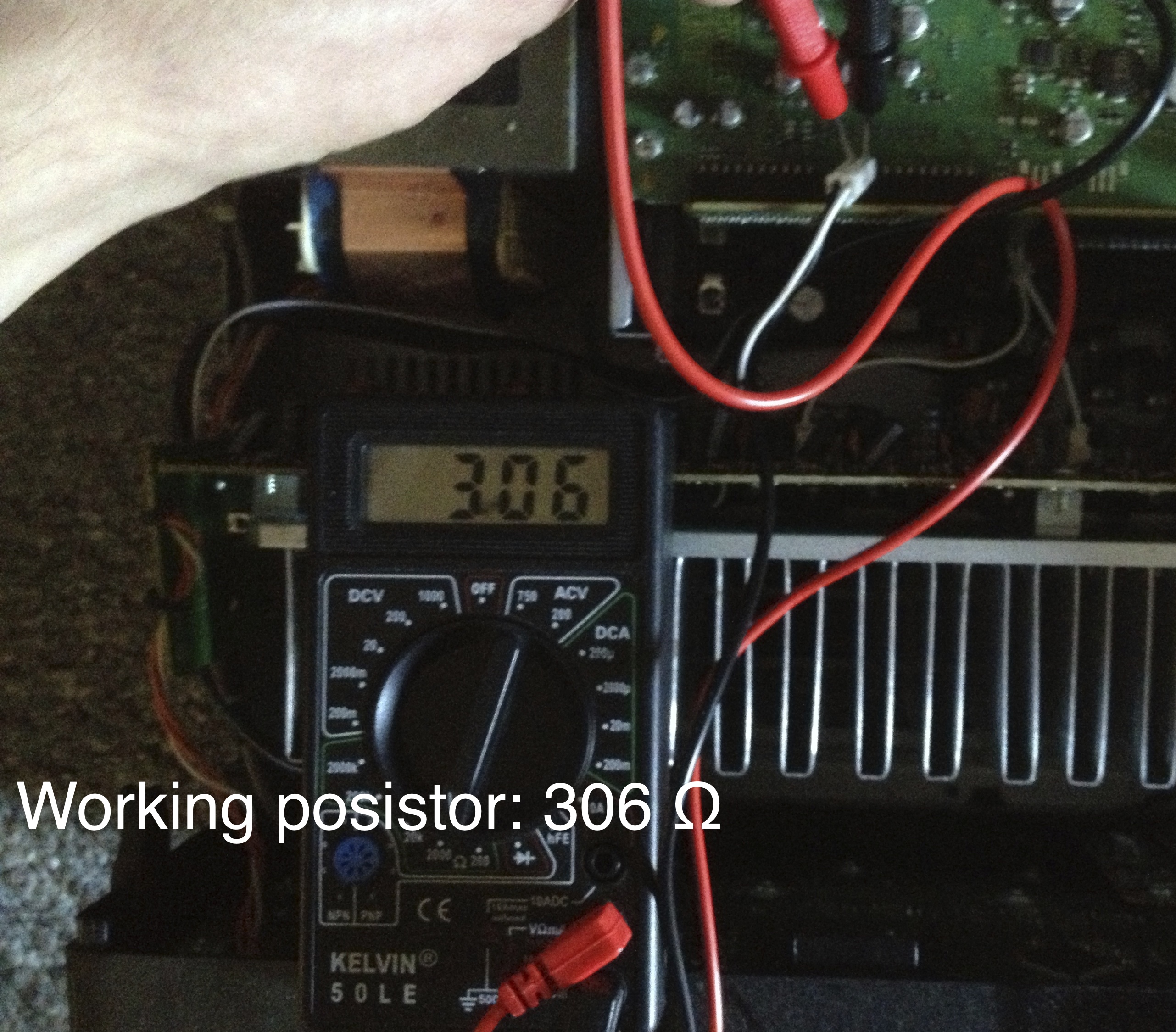 bs_labs Fixing AMP OVERHEAT error on the Pioneer VSX 1020