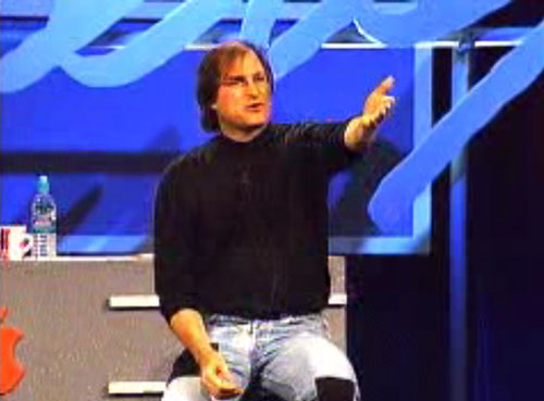 Steve Jobs at WWDC 97 Fireside Chat